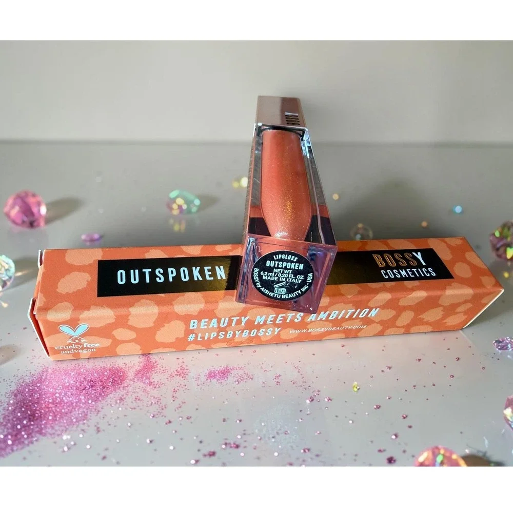 Bossy Cosmetics - Lip Gloss - Shade: Outspoken - *NIB*